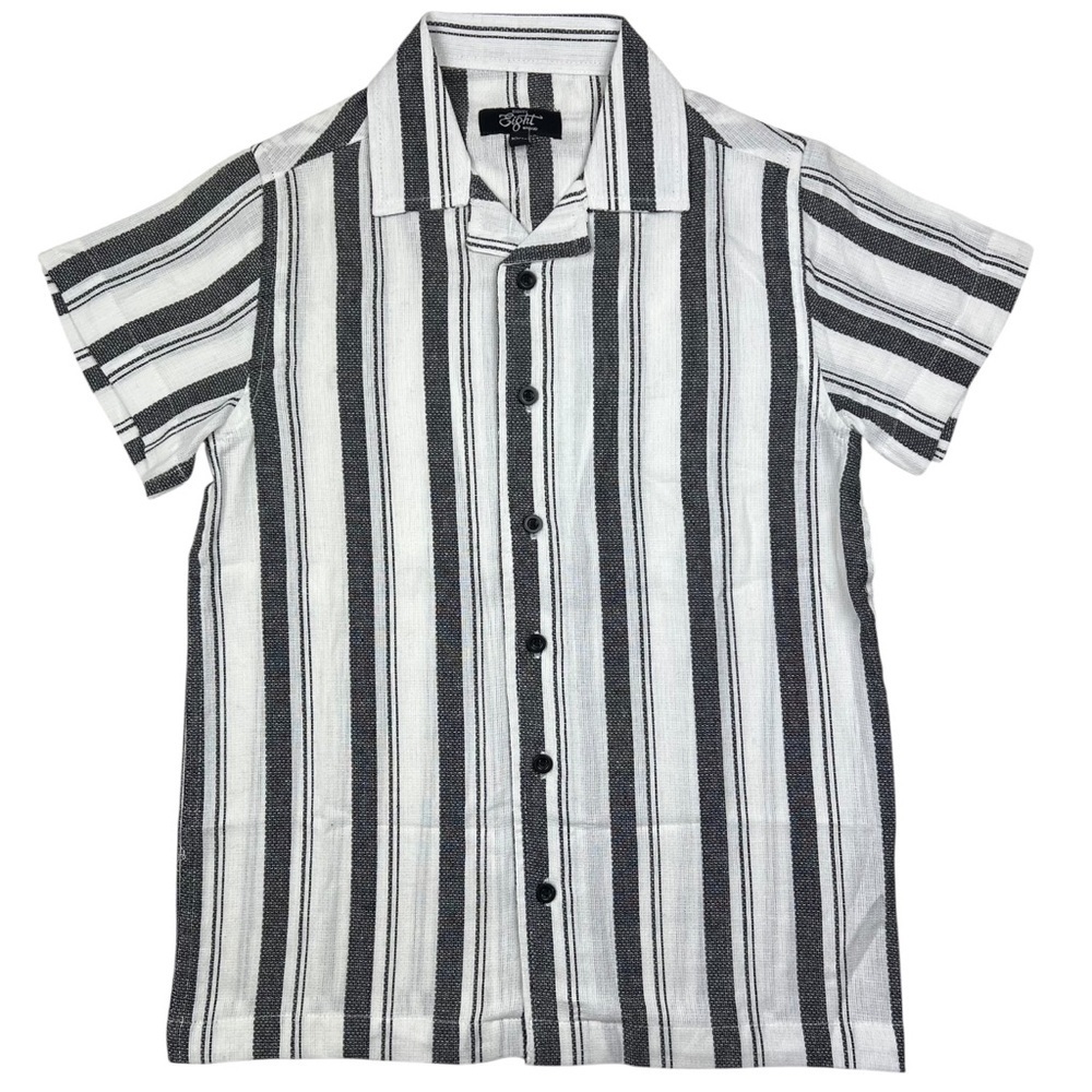 Eighty Eight Boys Short Sleeve Button Down Polo Collared Shirt - Size 10/12